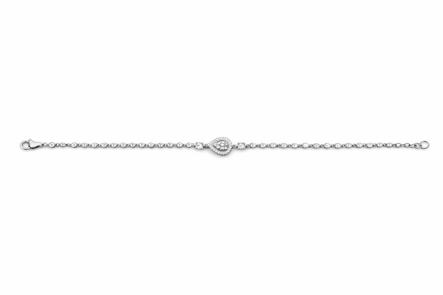 Woman Silver Venerio Chain Bracelet