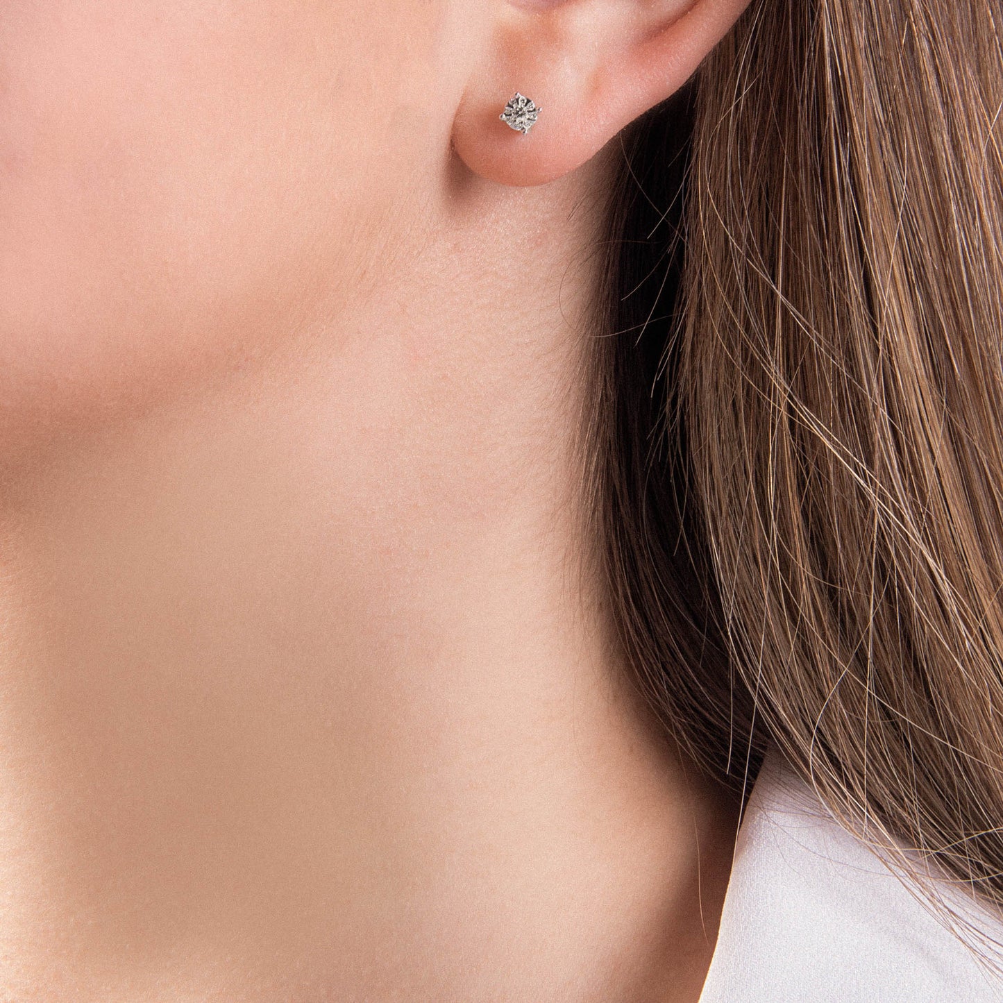 Orecchini Mirco Visconti Fantasia Pavé Oro Bianco Diamanti