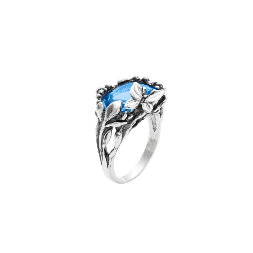 Giovanni Raspini Perlage Silver Ring 09535