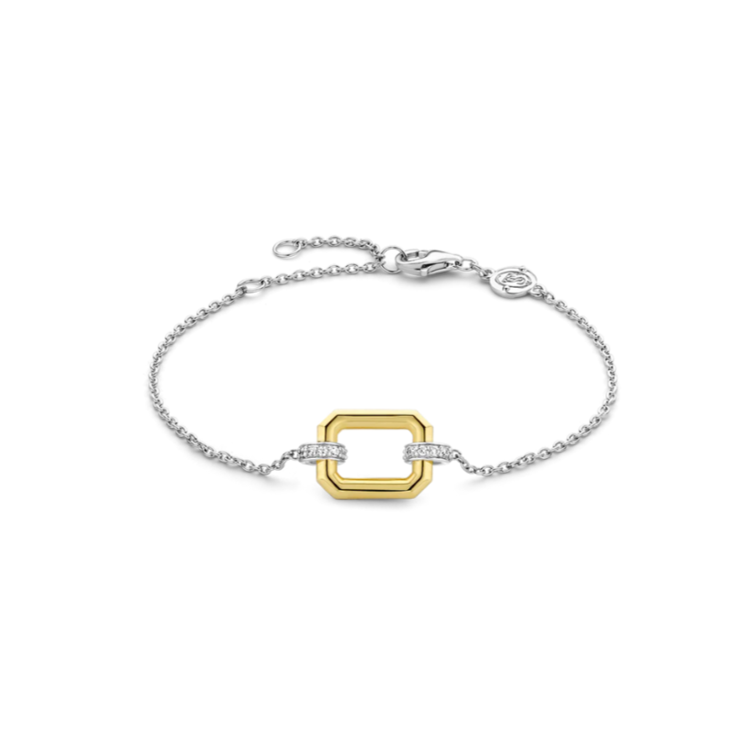 Bracciale Donna Argento TI SENTO - Milano Rettangolo 23021ZY