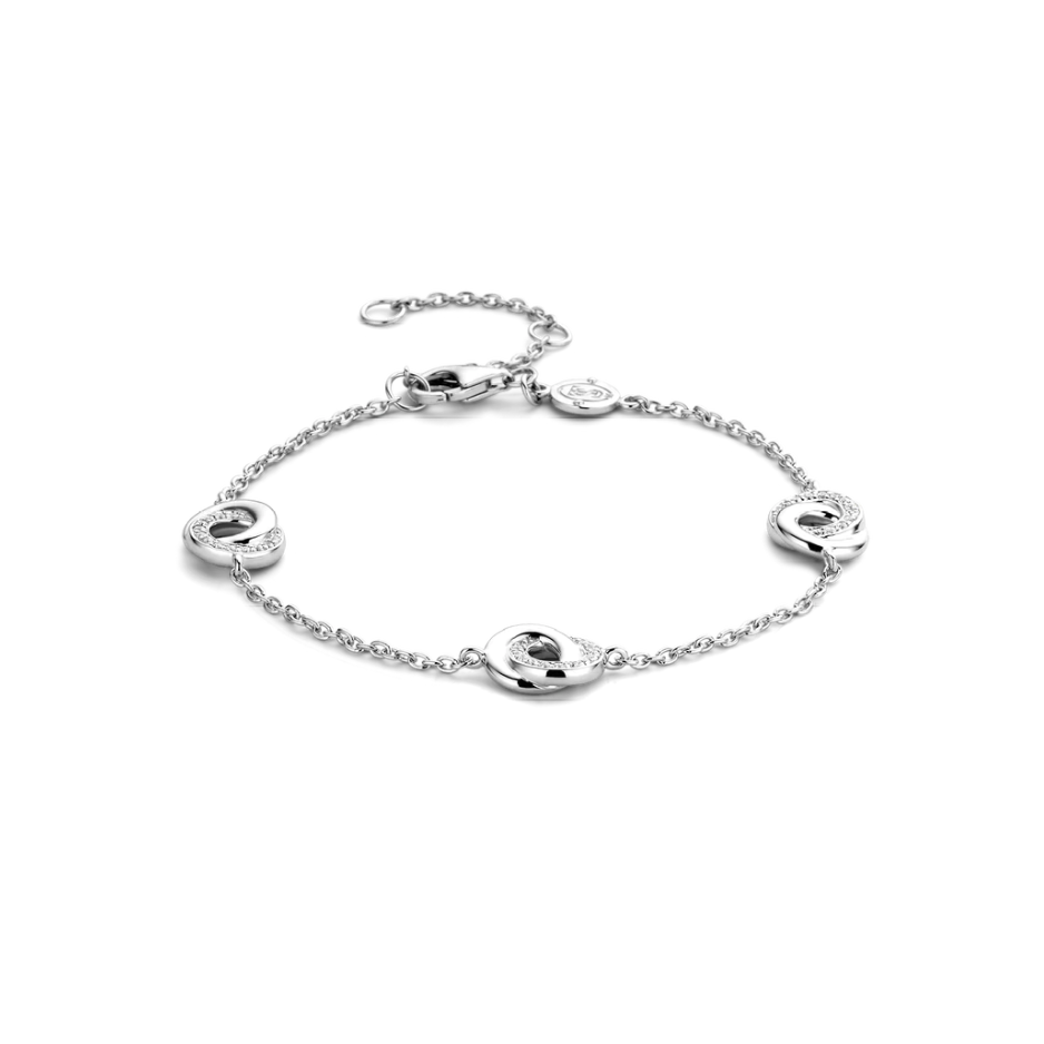 Bracciale Donna Argento TI SENTO - Milano Nodi Zirconi 2925SI