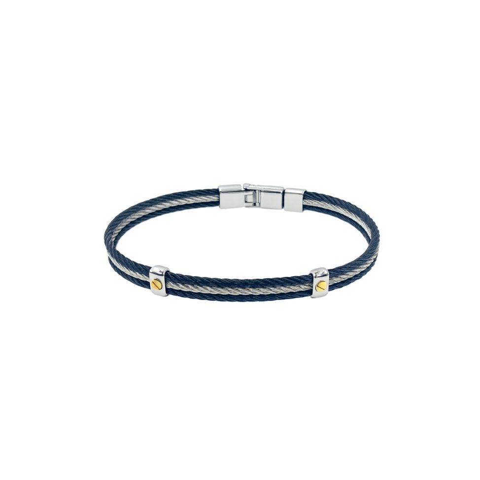 Bracciale Uomo Salvatore Bersani Acciaio Oro 6305