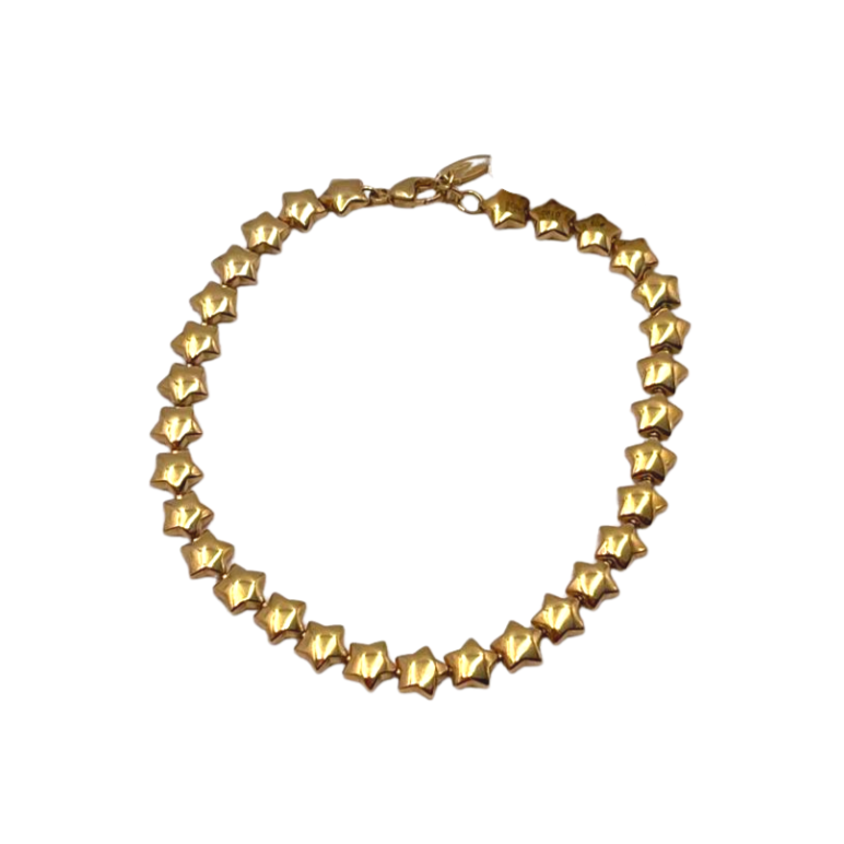 Bracciale Donna Oro Giallo Stelle