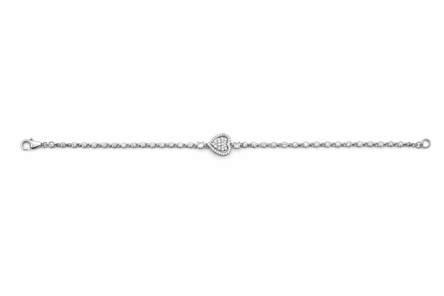 Woman Silver Venerio Chain Bracelet
