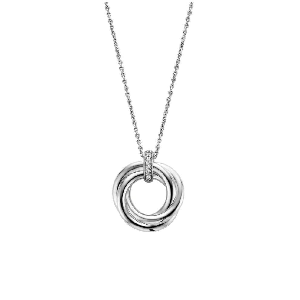 Collana Donna Argento Ciondolo Treccia TI SENTO - Milano 3972ZI
