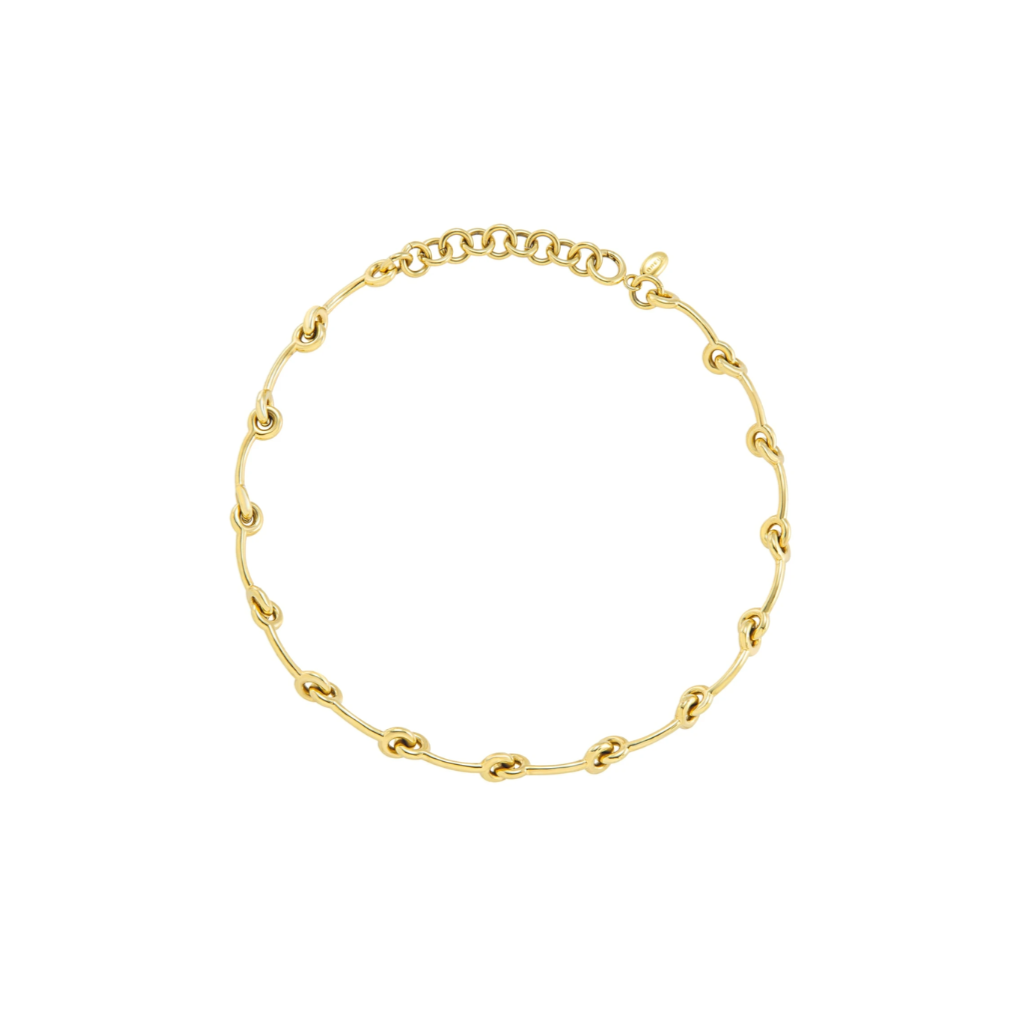 Collana Donna Breil Acciaio Dorato Tie Up TJ3483