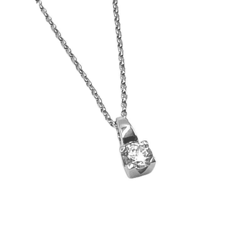 Woman Necklace Rose Gold Heart Pendant