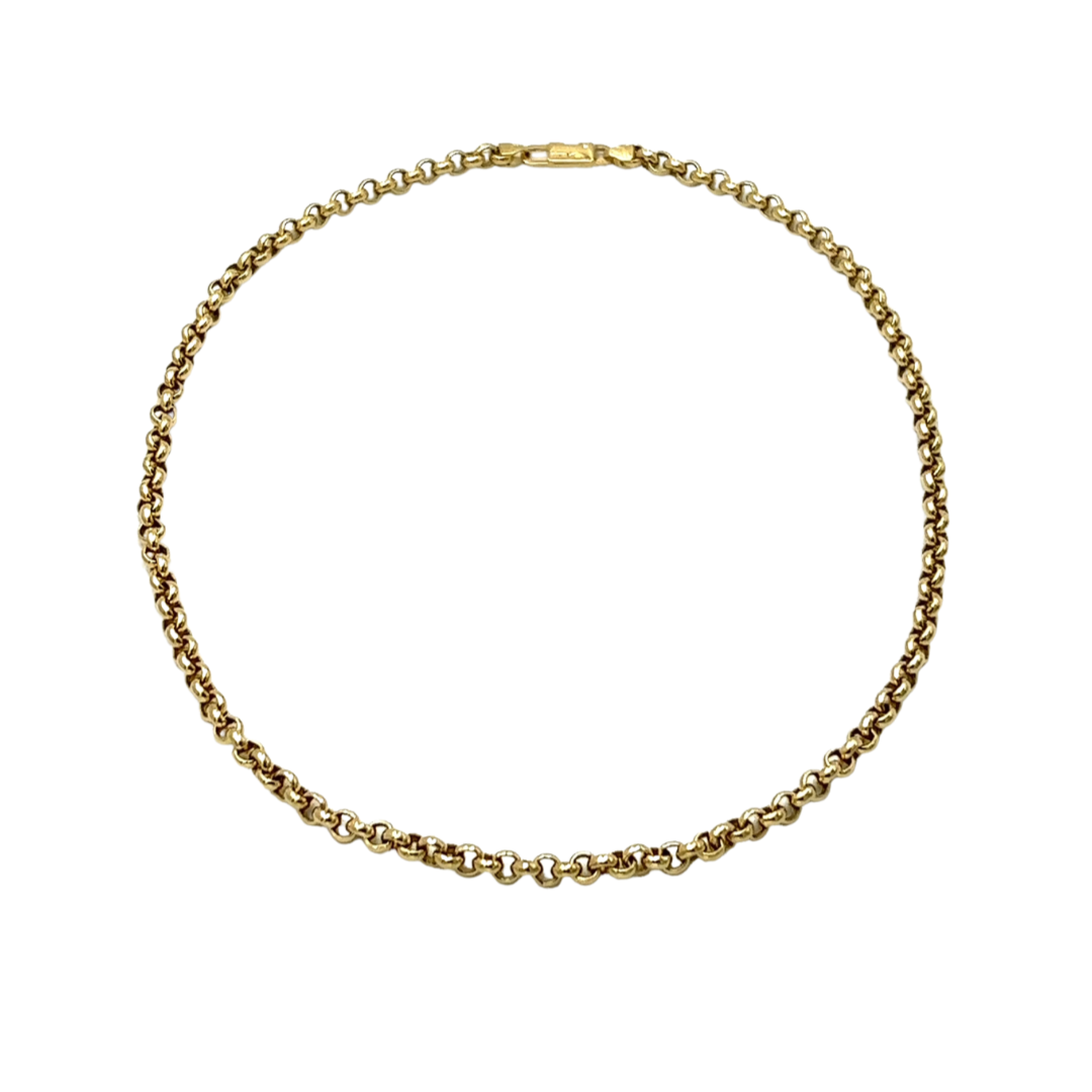 Collana Donna Oro Giallo Rolò