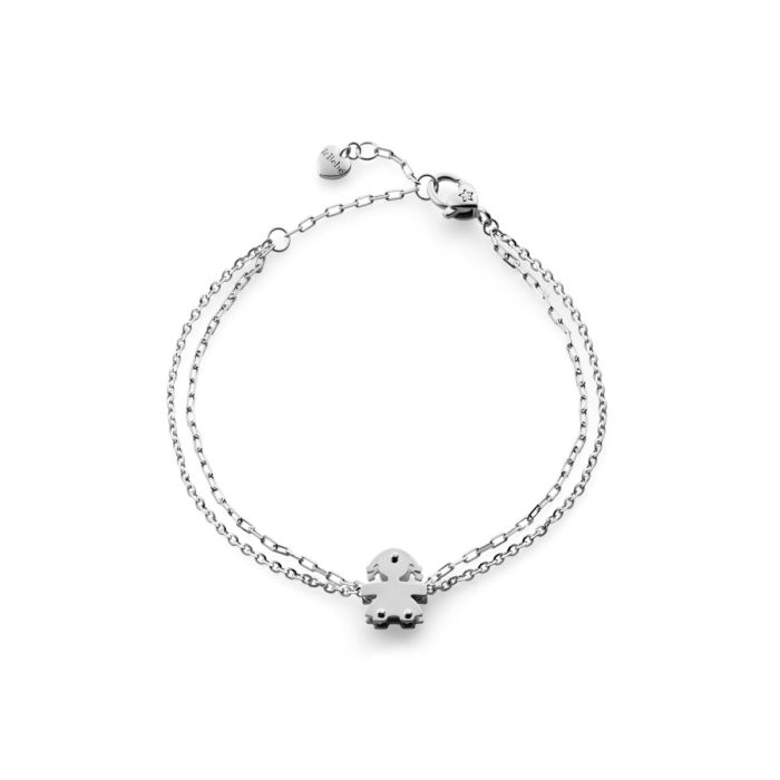 Bracciale Le Bebè Oro Bianco Bimba LBB524