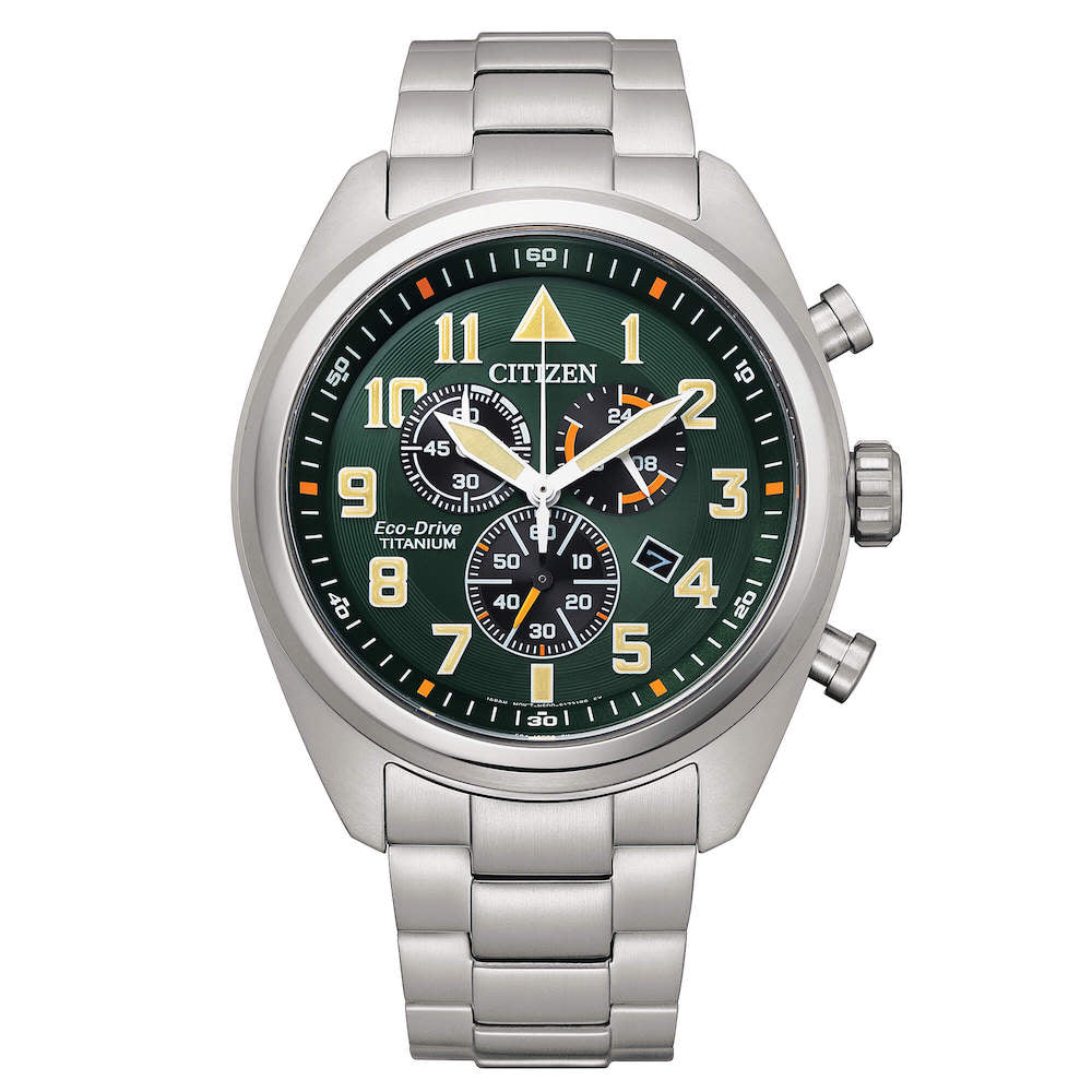 Orologio Uomo Citizen Crono SuperTitanio 2480 AT2480-81X
