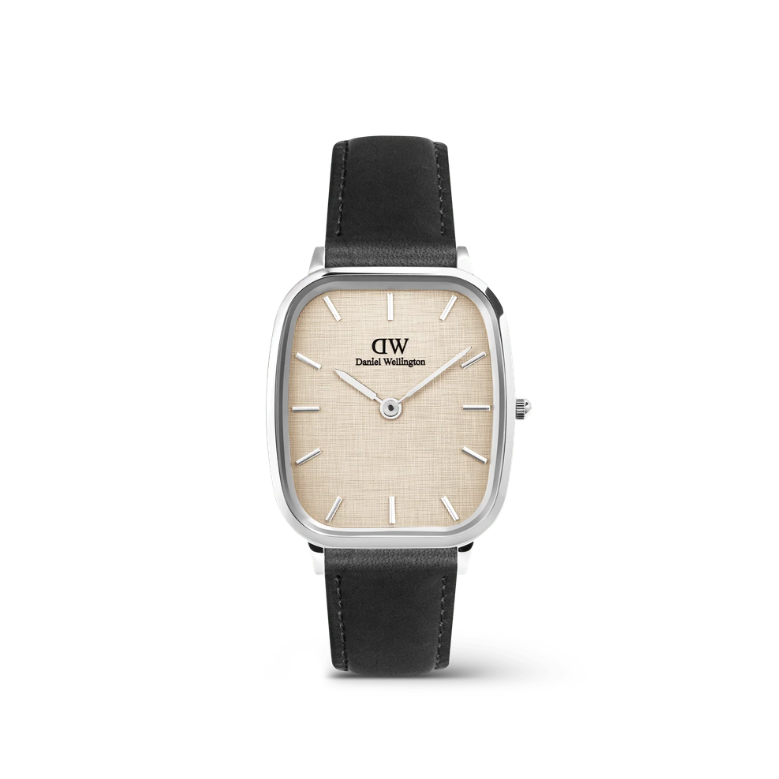 Orologio Uomo Donna Daniel Wellington Marlon Sheffield Linen Silver DW00100813