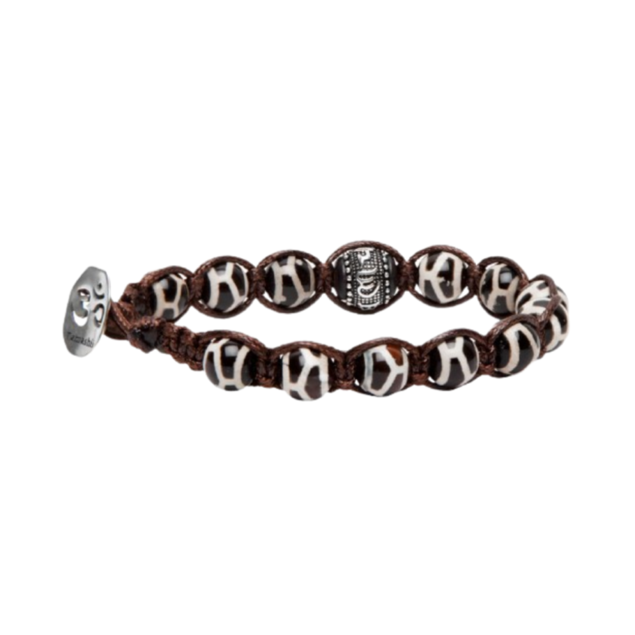 Tamashii Women's Bracelet Tiger Eye Brown Hard Stones