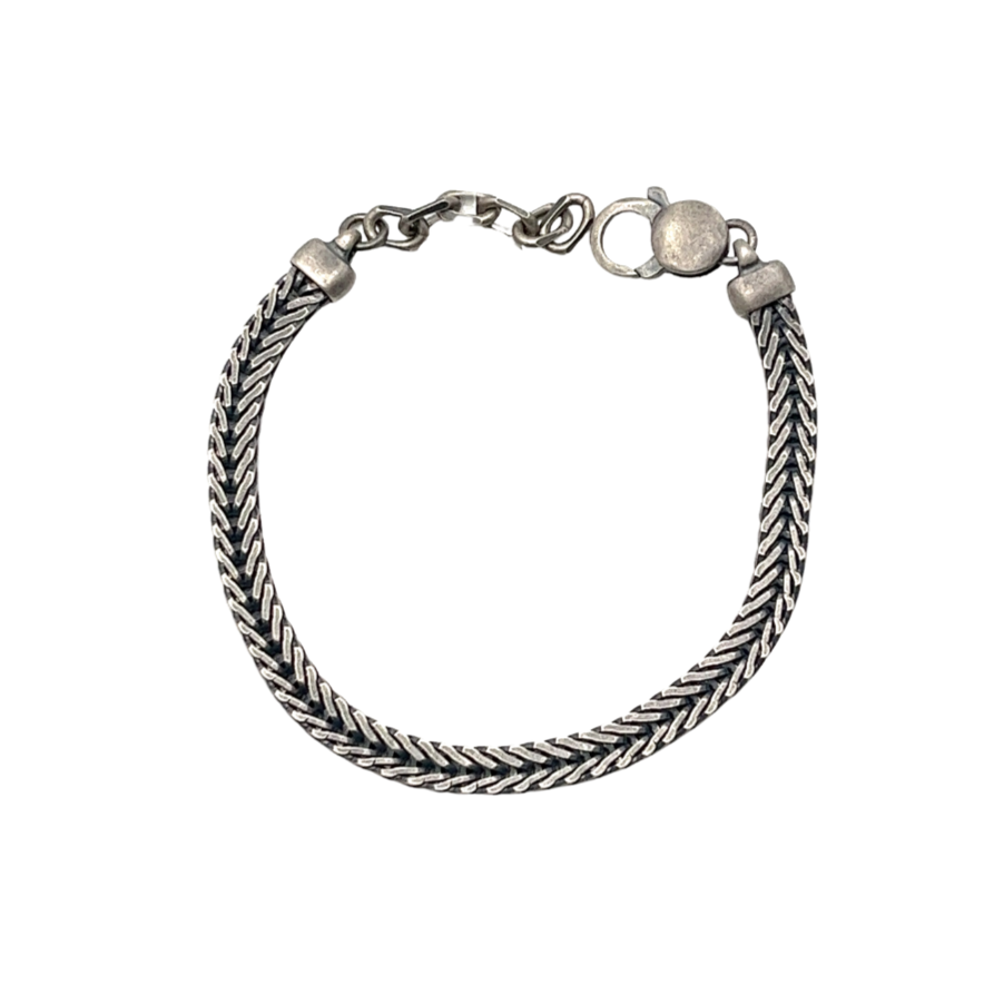 Bracciale Uomo Argento Venerio Spiga