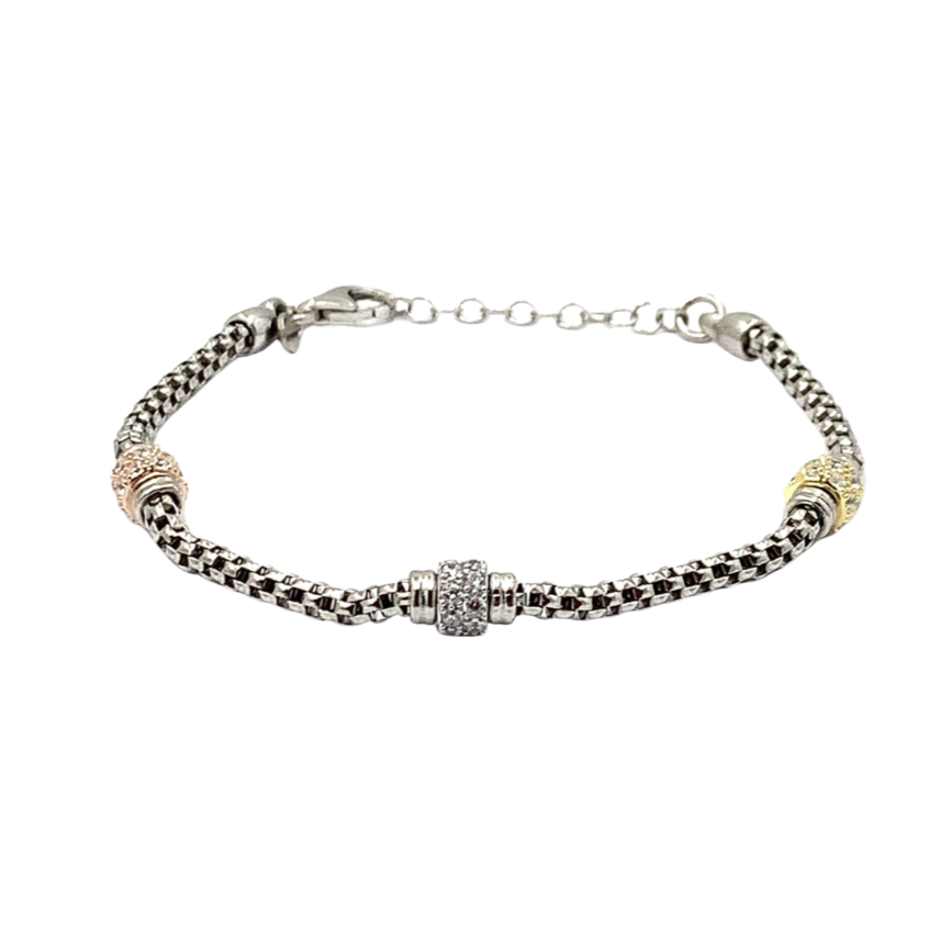 Bracciale Donna Venerio Argento Rondelle