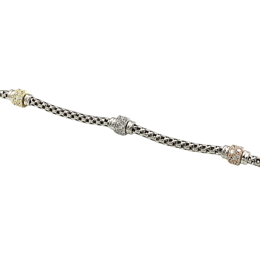 Bracciale Donna Venerio Argento Rondelle