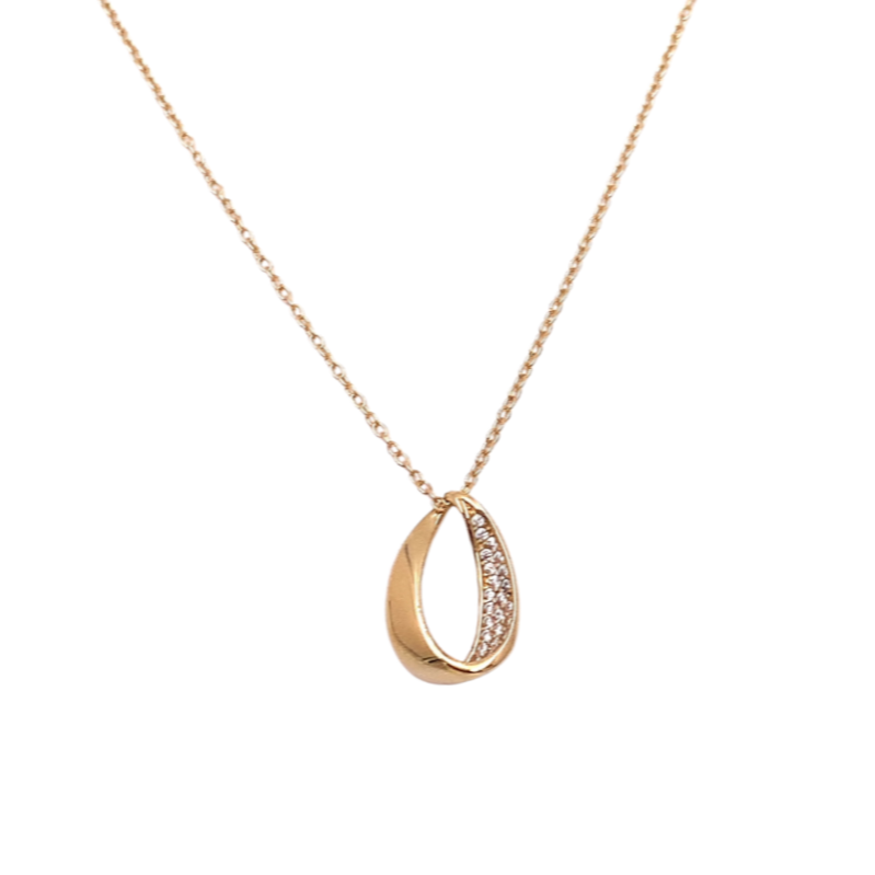 Collana Donna Oro Giallo con ciondolo