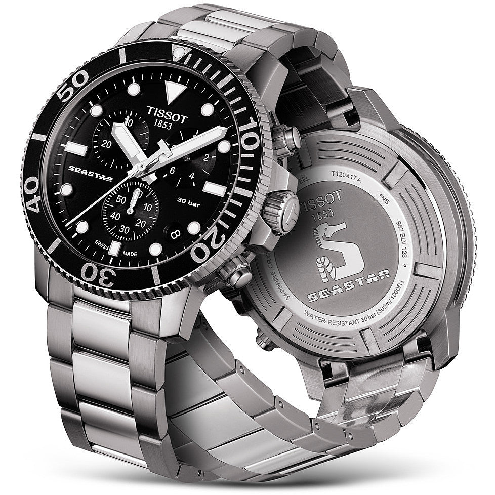 Orologio Uomo Tissot Seastar 1000 Chronograph T1204171105100