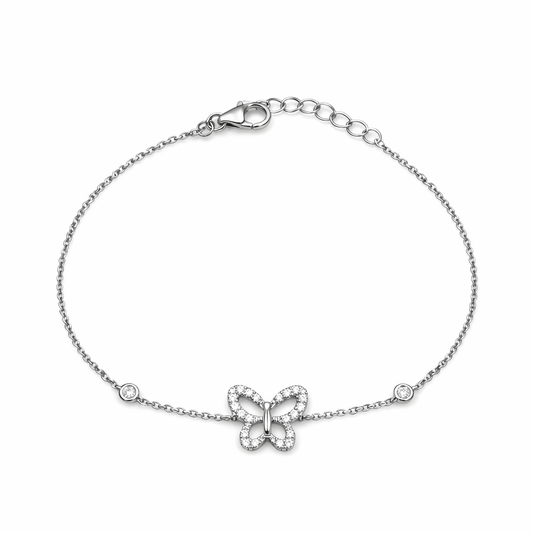 Nomination Butterfly Women's Silver Bracelet