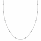 Collana Donna Fantasia Oro Bianco e Diamanti a spot