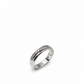 Anello donna Fantasia Fascia oro bianco e Diamanti