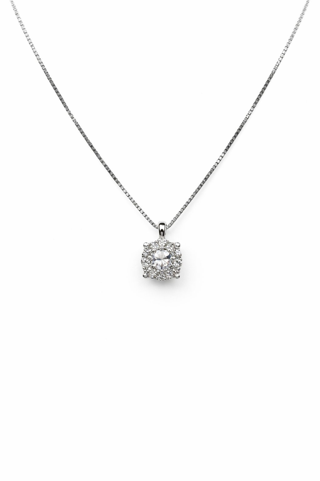 Collana Donna Fantasia Mirco Visconti Oro Bianco e Diamanti