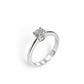 Anello Solitario Oro Bianco Diamanti Ct. 0,60 G VS1