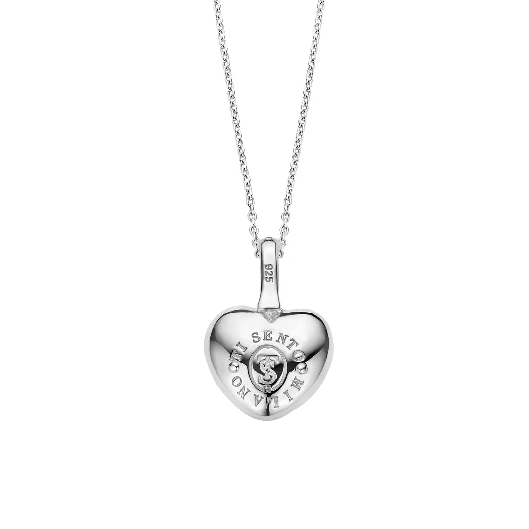 Collana Donna Argento Pendente Cuore Liscio TI SENTO - Milano 6745SI
