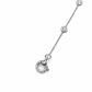 Bracciale Donna  oro bianco e diamanti naturali ct.0,43