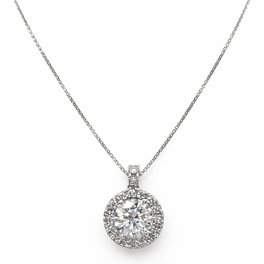 Collana Donna Fantasia Golay Oro Bianco e Diamanti