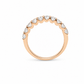 Anello donna Fantasia Fedina Oro rosa e Diamanti