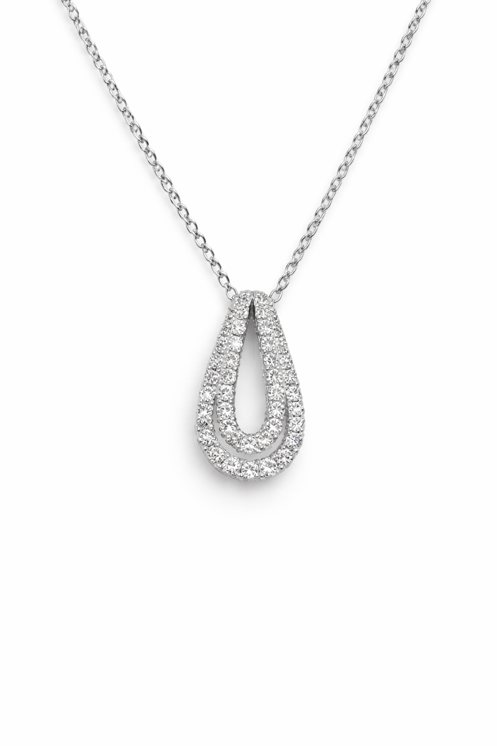 Collana Donna Fantasia Oro Bianco e Diamanti Davite & Delucchi
