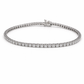 Bracciale Donna Tennis oro bianco e diamanti naturali ct. 2,04