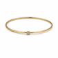 Bracciale Donna Rigido oro giallo e diamante naturali ct. 0,15