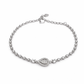 Woman Silver Venerio Chain Bracelet