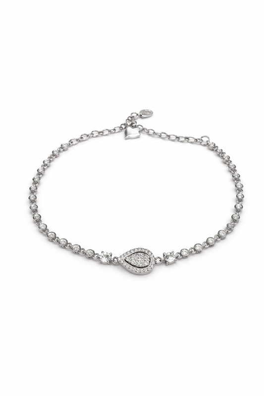 Woman Silver Venerio Chain Bracelet