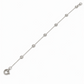 Bracciale Donna  oro bianco e diamanti naturali ct.0,43