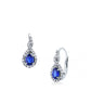 Color earrings Mirco Visconti Sapphire white gold and diamonds AB837/Z