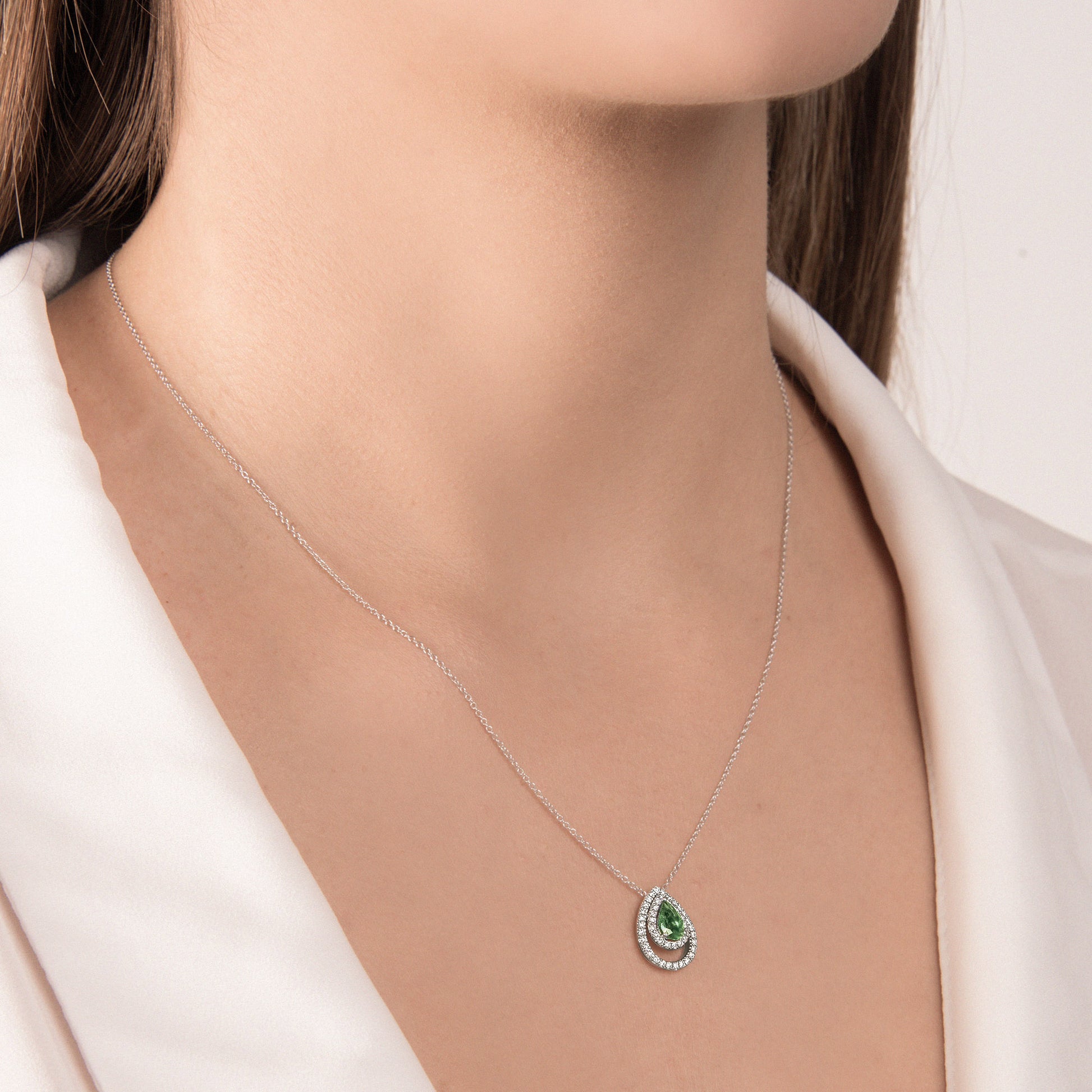 Goccia Smeraldo Prezzo Collana Donna Mirco Visconti Goccia