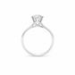 Anello Solitario Oro Bianco Diamanti Ct. 0,90 G SI1