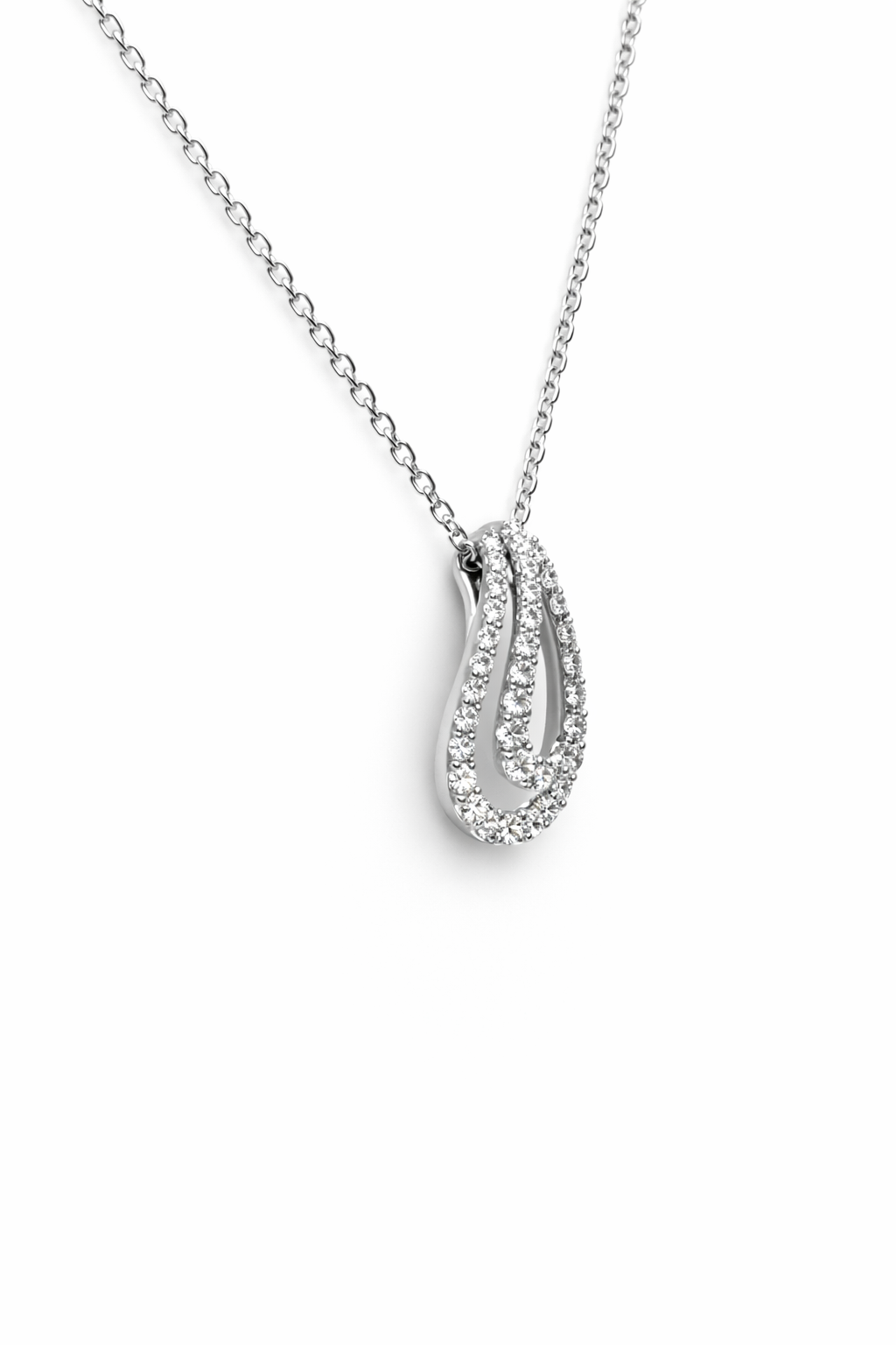 Collana Donna Fantasia Oro Bianco e Diamanti Davite & Delucchi