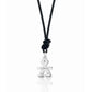 Le Bebè White Gold Necklace Pendant Little Girl I mini LBB048N