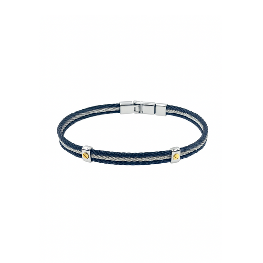Bracciale Uomo Salvatore Bersani Acciaio Oro 6305
