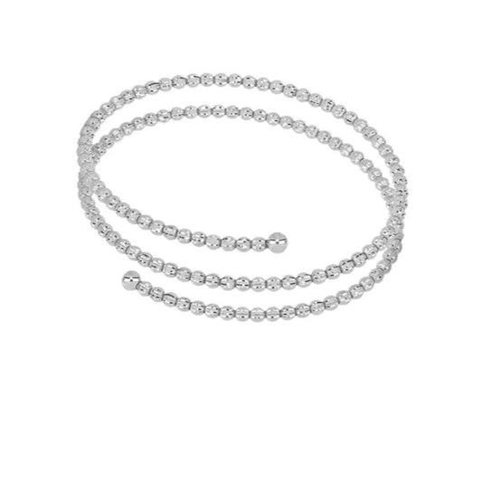 Bracciale Donna Desmos Argento Crystal Molla