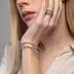 Anello Donna Desmos Argento Crystal Molla
