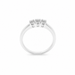 Anello Trilogy Oro bianco e Diamanti Ct. 0,11 G VS