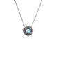 Collana Argento Donna Albert M Punto Luce Topazio