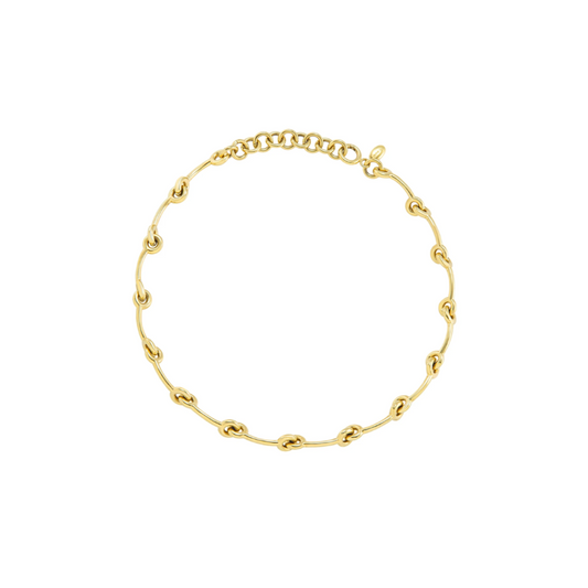 Collana Donna Breil Acciaio Dorato Tie Up TJ3483