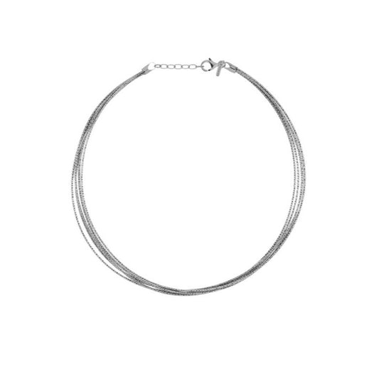 Collana Donna Desmos Argento Spring Line