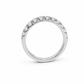 Anello donna Fantasia Fedina Oro bianco e Diamanti