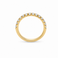 Anello donna Fantasia Fedina Oro giallo e Diamanti